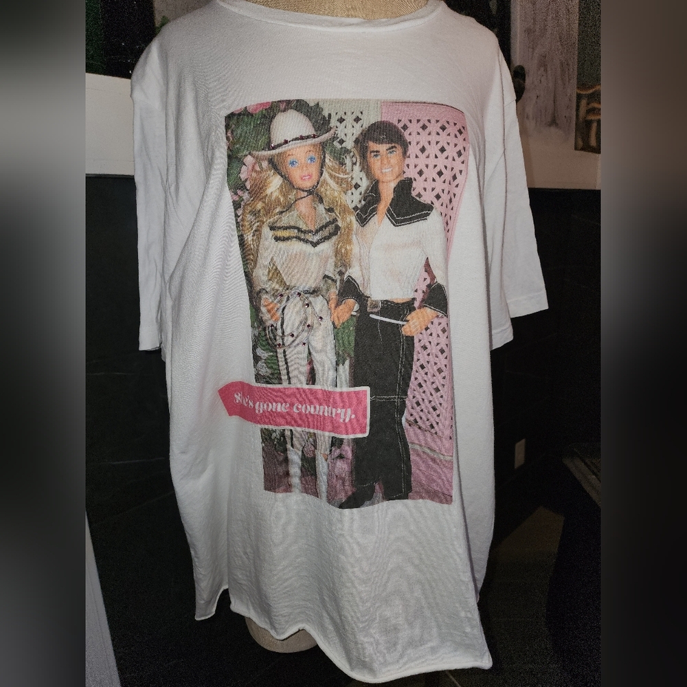 Cowgirl Barbie and Ken Tee